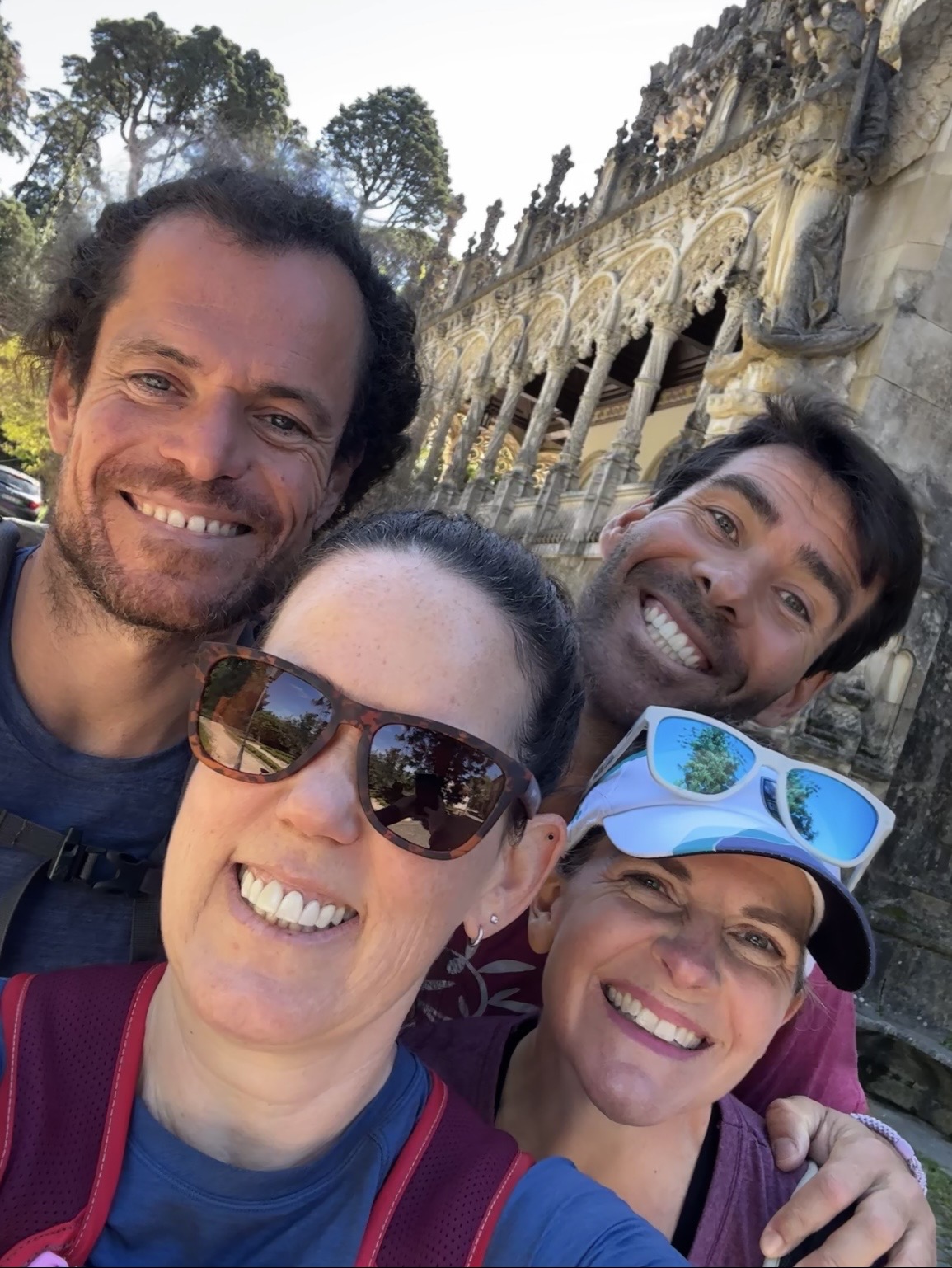 The Vento e Alma team — Manuel, Hope, Nuno, and Bethany
